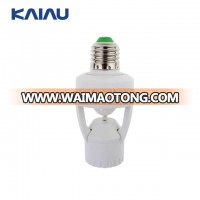 E27 110-240V infrared sensor lamp holder