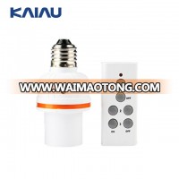 E27 433.92Mhz RF remote control lamp holder