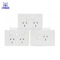 australia power socket Slimline double power point 250V 10A australia socket australia