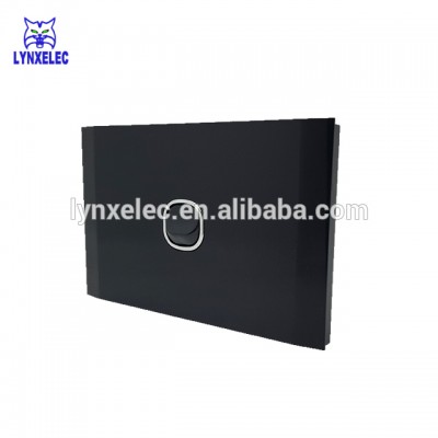 High Quality SAA approval Luxury Black 15A electrical wall switch