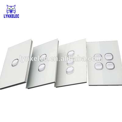 Australian SAA approval high quality 250V 15A glass switch