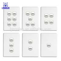 Australian approval 250V wall switch lighting switch SAA switch