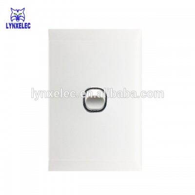 SAA standard glass light switch Saturn 1gang Wall Switch