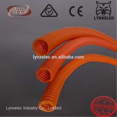 20MM Australia standard Orange PVC conduit Flexible Conduit Corrugated Conduit Heavy Duty